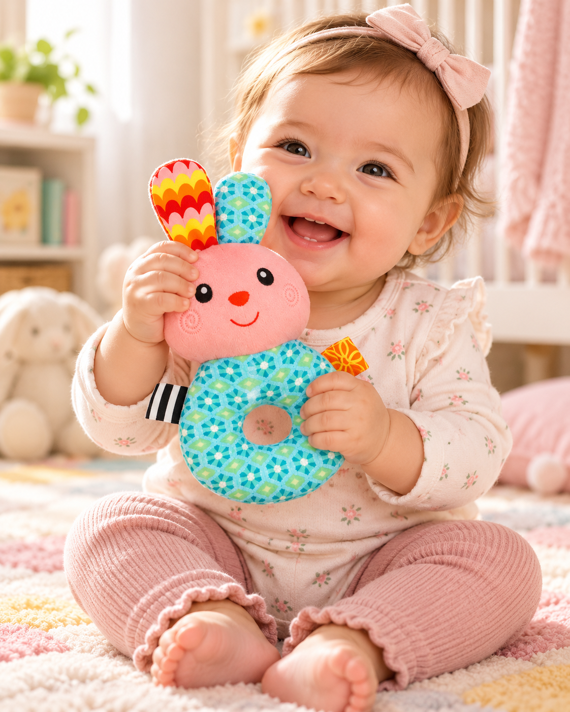 Pack juguete Sensorial para Bebé -  Conejo Bebe