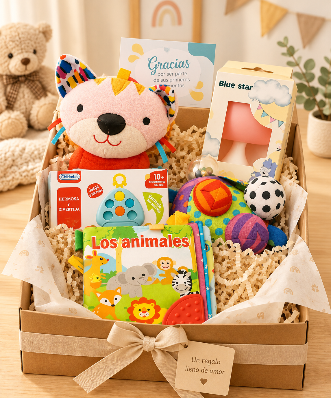 Box Sensorial de Estimulación Temprana - gatito