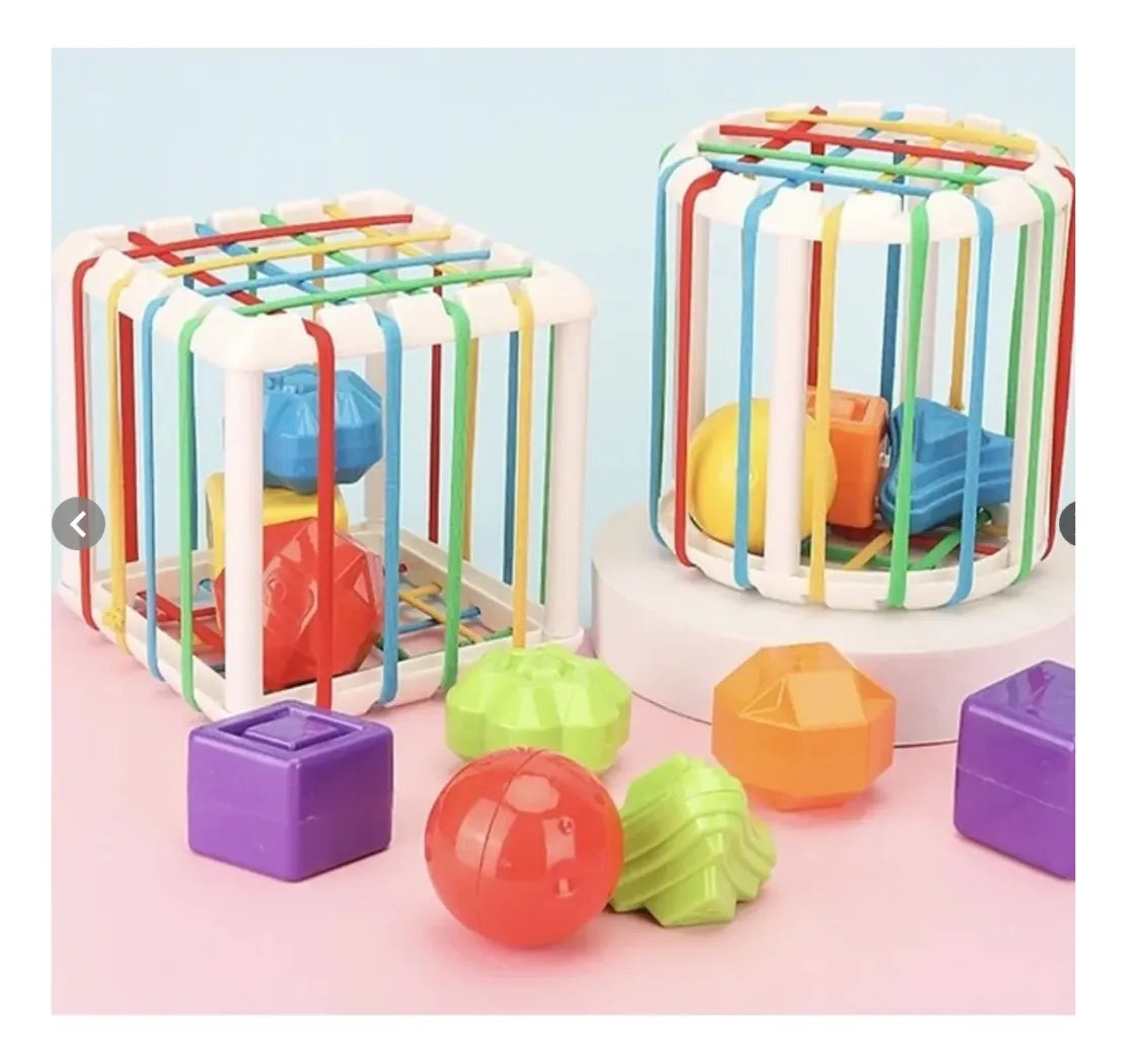 Box Sensorial Para Bebe Estimulación Temprana 3 En 1 - 6+