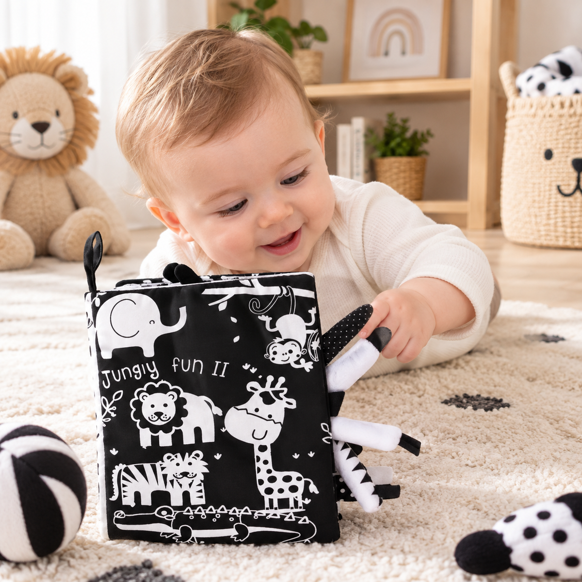 Kit Sensorial para Bebé – Estimulación Temprana 7 en 1