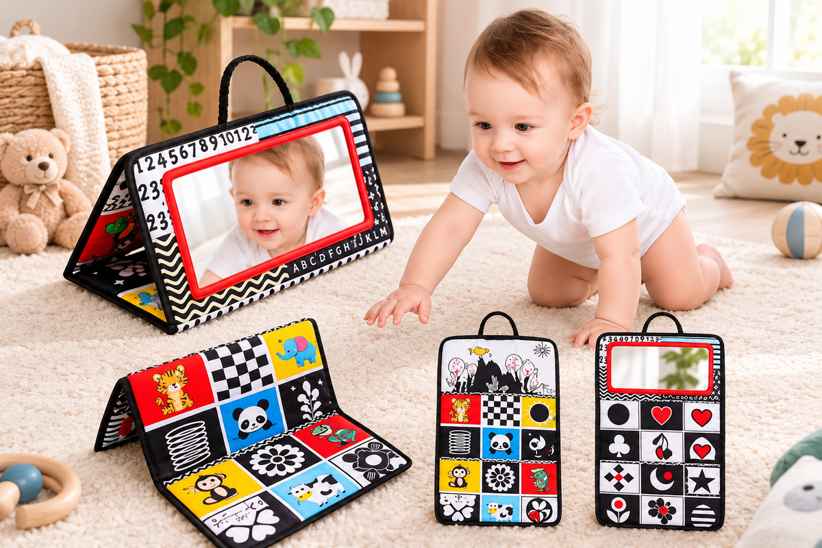 Kit Sensorial para Bebé – Estimulación Temprana 7 en 1